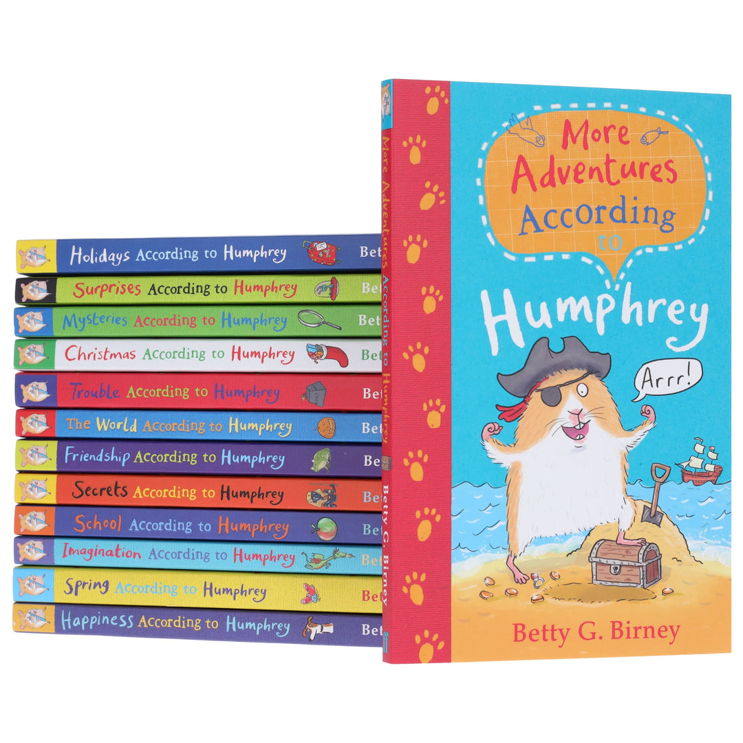 According to Humphrey the Hamster Series by Betty G. Birney 13 Books Collection Set - Ages 7+ - Paperback