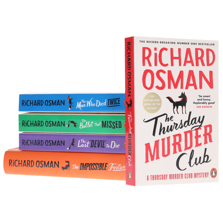 Thursday Murder Club Mysteries By Richard Osman 5 Books Collection Set - Fiction - Paperback/Hardback