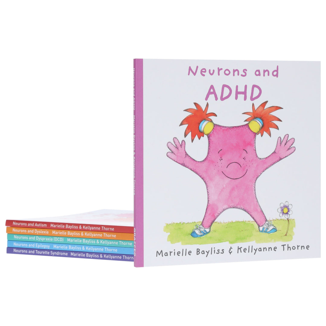 The Neurons Series by Marielle Bayliss Illustrated 6 Books Collection Set - Ages 3-7 - Paperback