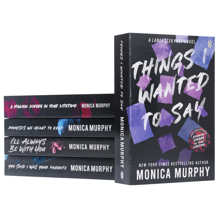 Lancaster Prep Series by Monica Murphy 5 Books Collection Set - Fiction - Paperback