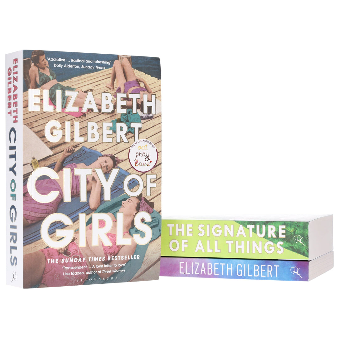 Elizabeth Gilbert Collection (City of Girls, The Signature of All Things & Big Magic) 3 Books Set - Fiction/Non Fiction - Paperback