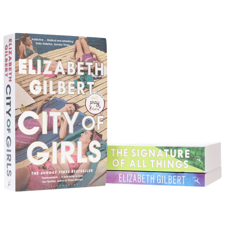 Elizabeth Gilbert Collection (City of Girls, The Signature of All Things & Big Magic) 3 Books Set - Fiction/Non Fiction - Paperback