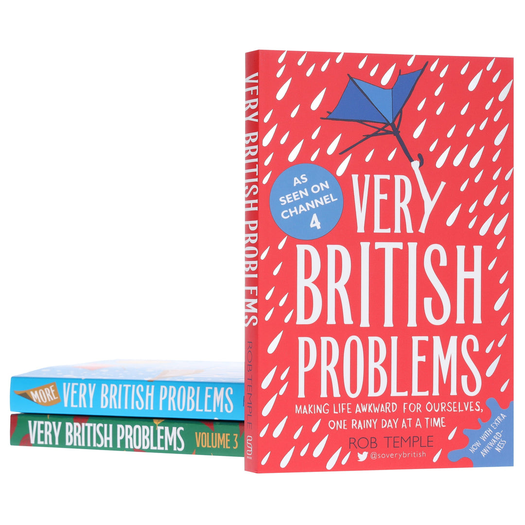 Very British Problems by Rob Temple 3 Books Collection Set - Fiction - Paperback