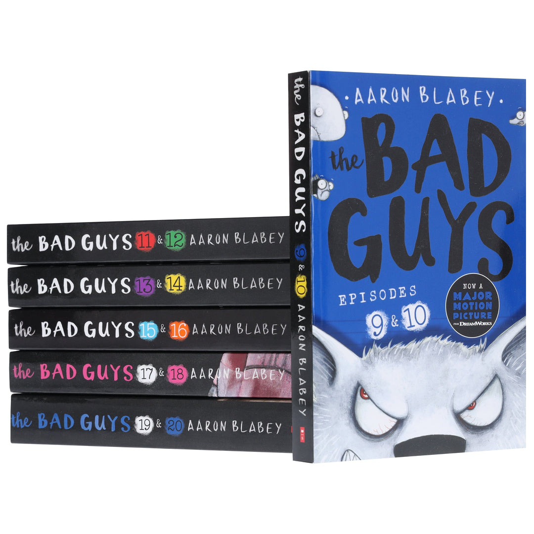 The Bad Guys Episodes 9-20 By Aaron Blabey 6 Books Collection Set - Ages 7-9 - Paperback