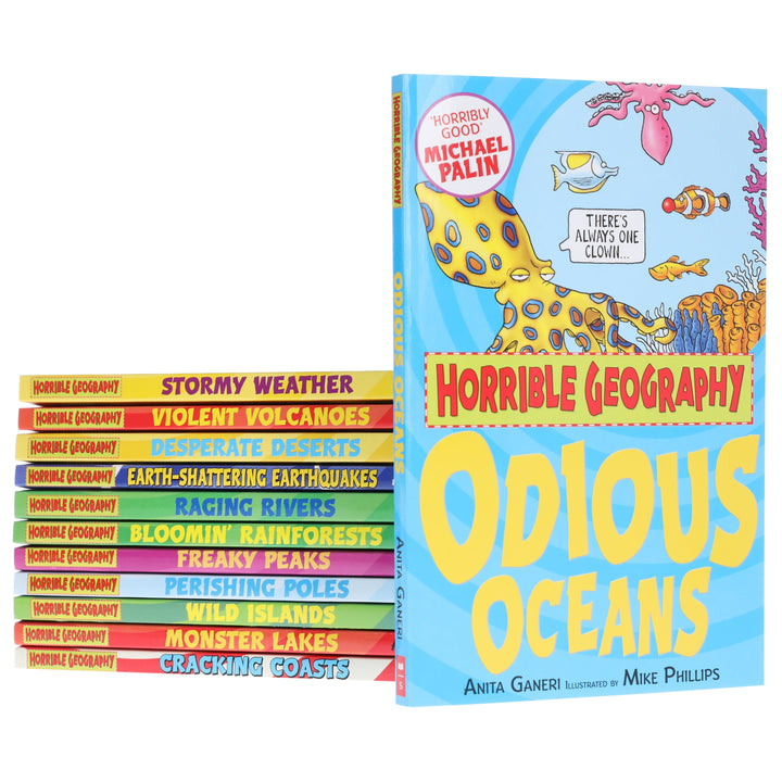 Horrible Geography Collection 12 Books Set By Anita Ganeri - Ages 9-14 - Paperback