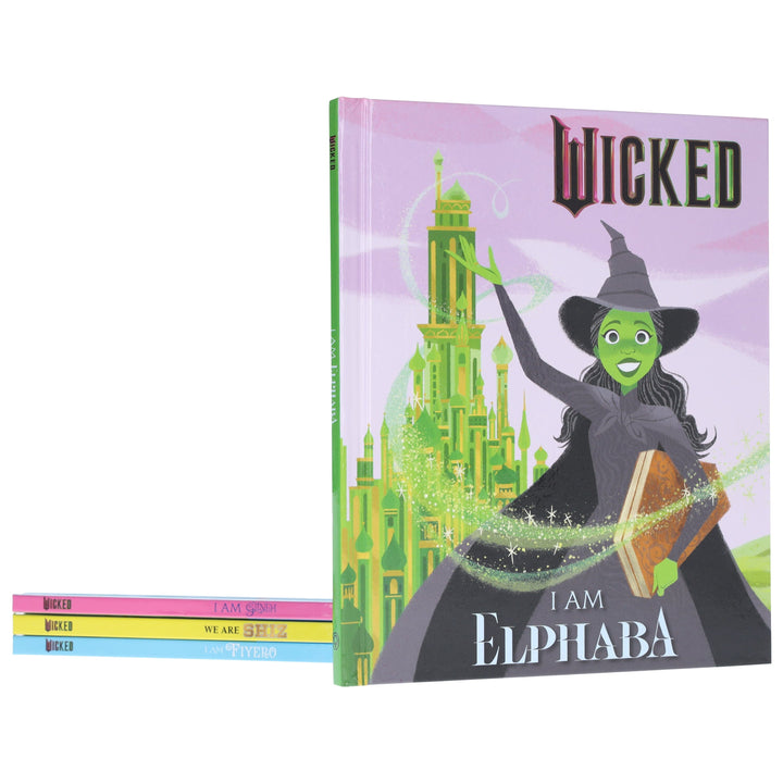 Wicked by Mary Man-Kong Illustrated 4 Books Collection Set With Witch from the West Kids Costume