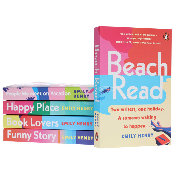 Beach Read Collection By Emily Henry: 5 Books Set - Fiction - Paperback