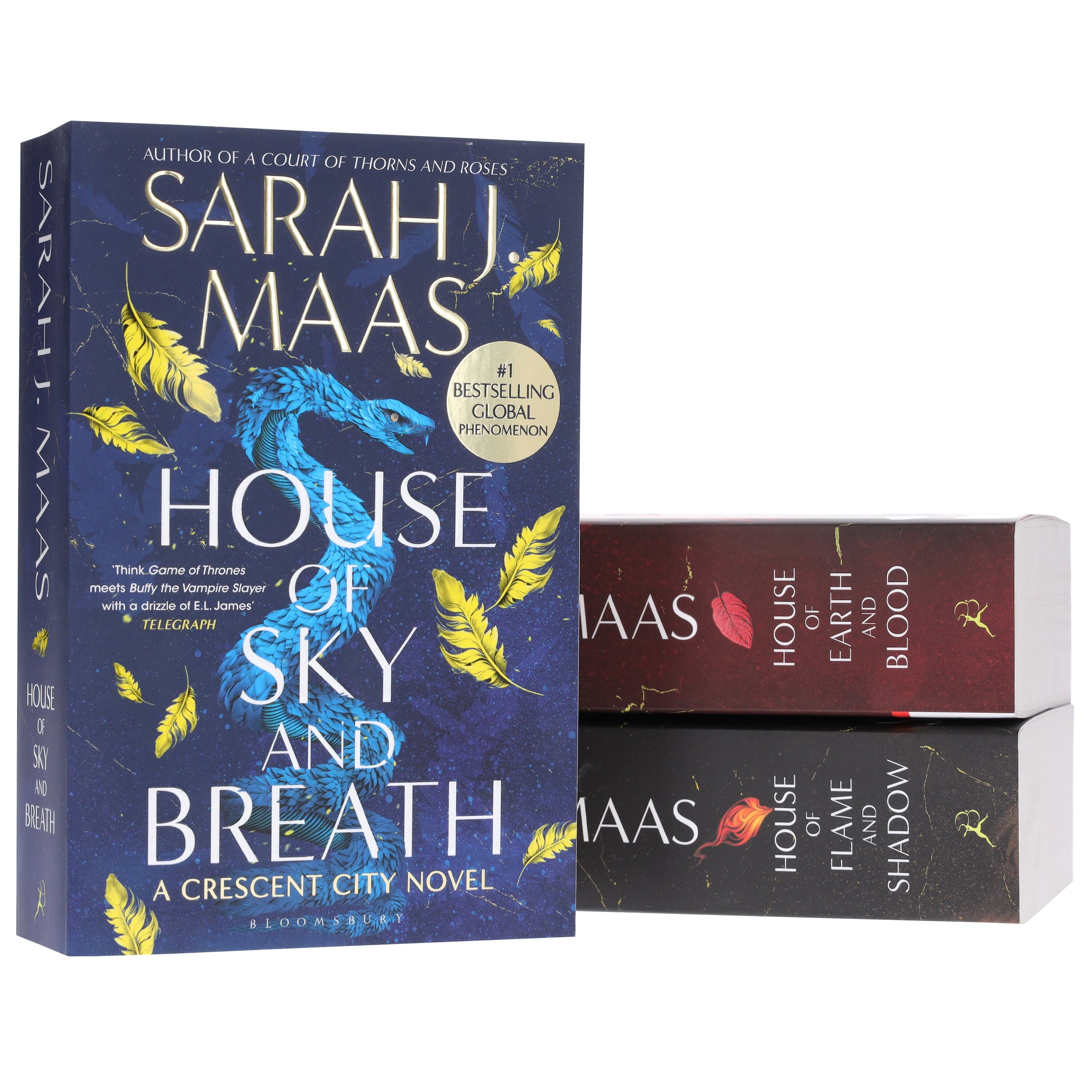 Crescent City Series by Sarah J. Maas 3 Books Collection Set