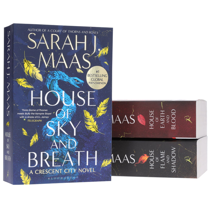Crescent City Series by Sarah J. Maas 3 Books Collection Set - Fiction - Paperback