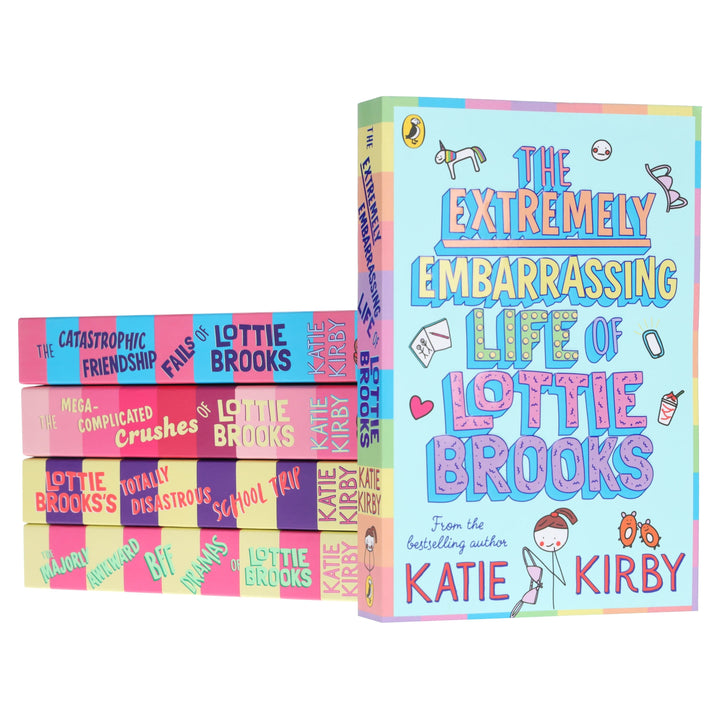 Lottie Brooks Series By Katie Kirby 5 Books Collection Set - Ages 9-12 - Paperback