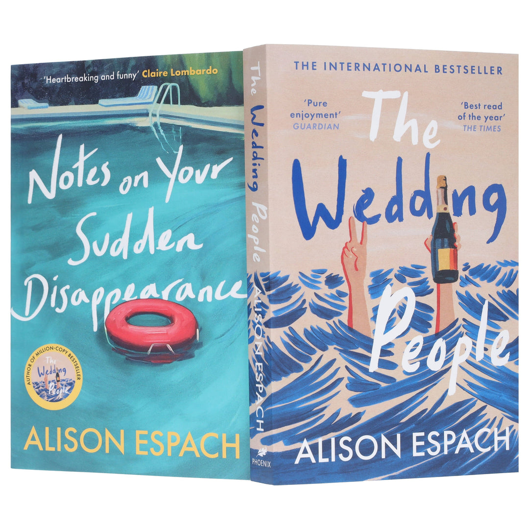 Alison Espach Collection (The Wedding People & Notes on Your Sudden Disappearance) 2 Books Set - Fiction - Paperback