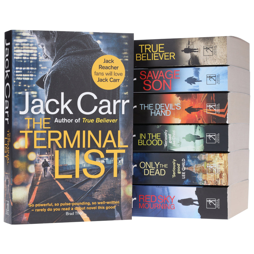 James Reece Series 7 Books Collection Set By Jack Carr - Fiction - Paperback