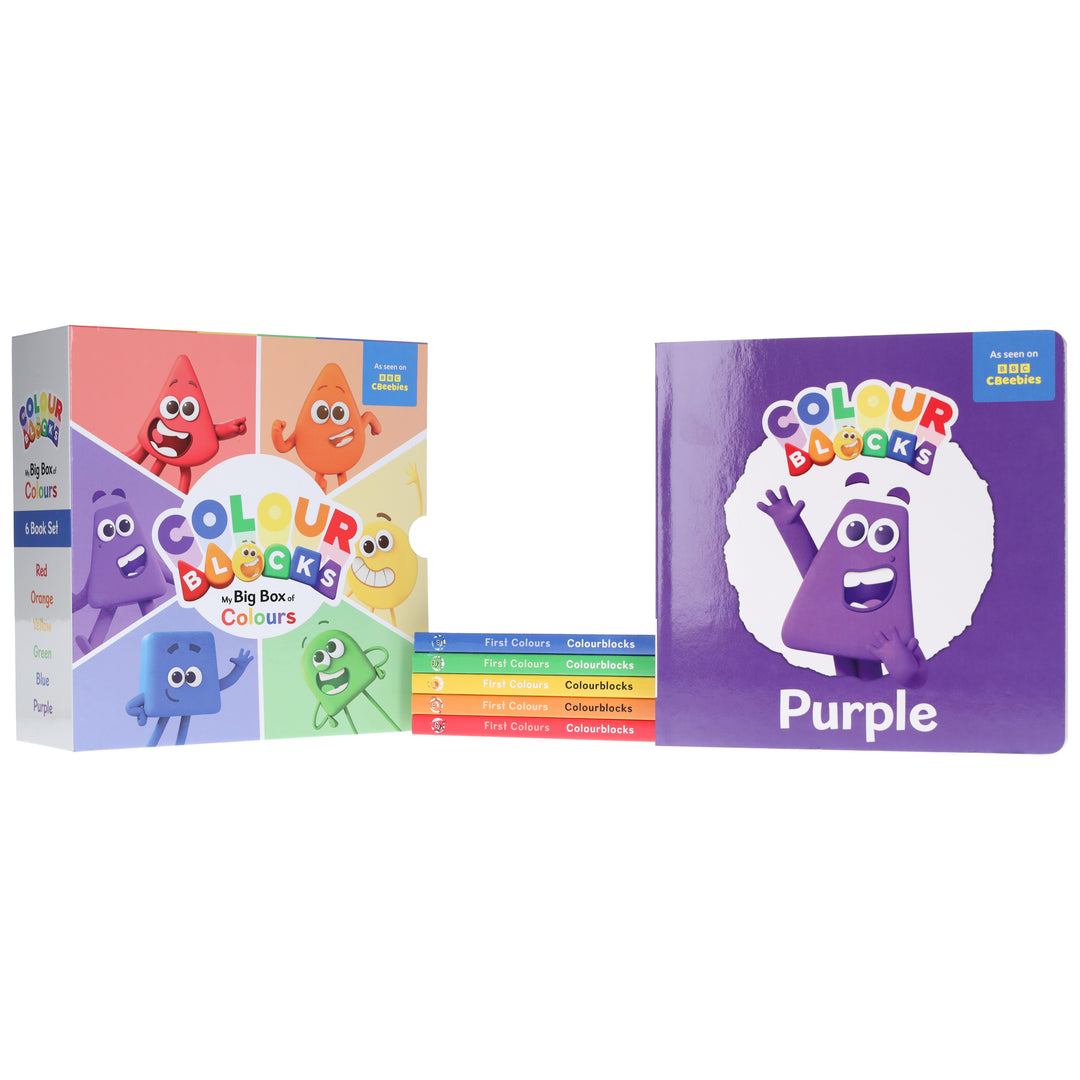 Colourblocks: My Big Box of Colours 6 Books Collection Set - Ages 3-6 - Board Book