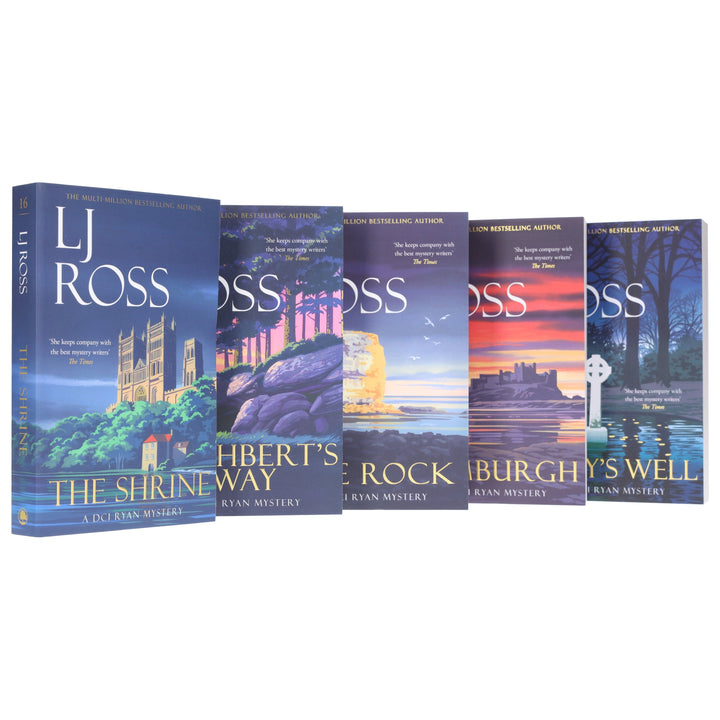 The DCI Ryan Mysteries (Book 16-20) By LJ Ross 5 Books Collection Set - Fiction - Paperback