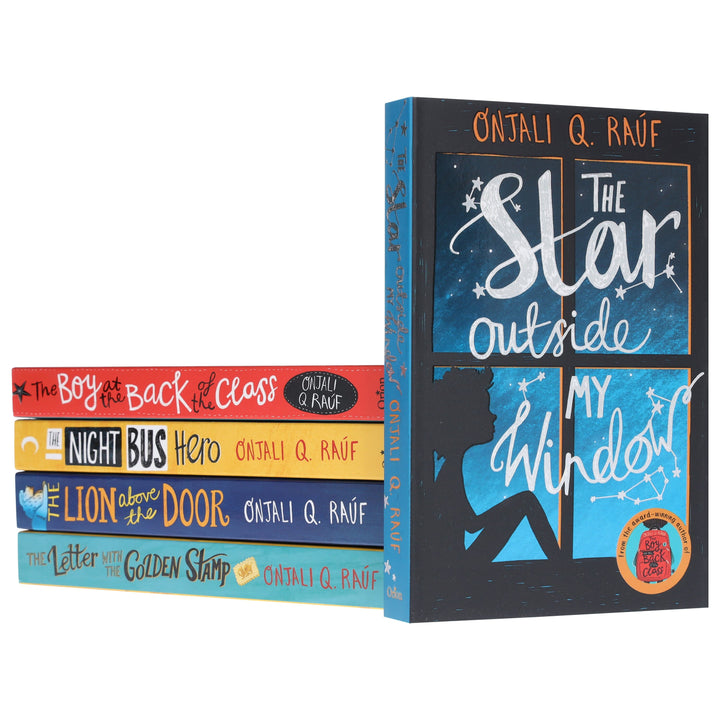 Onjali Q. Rauf Collection 5 Books Set (The Letter with the Golden Stamp and Other Novels) - Ages 8-12 - Paperback