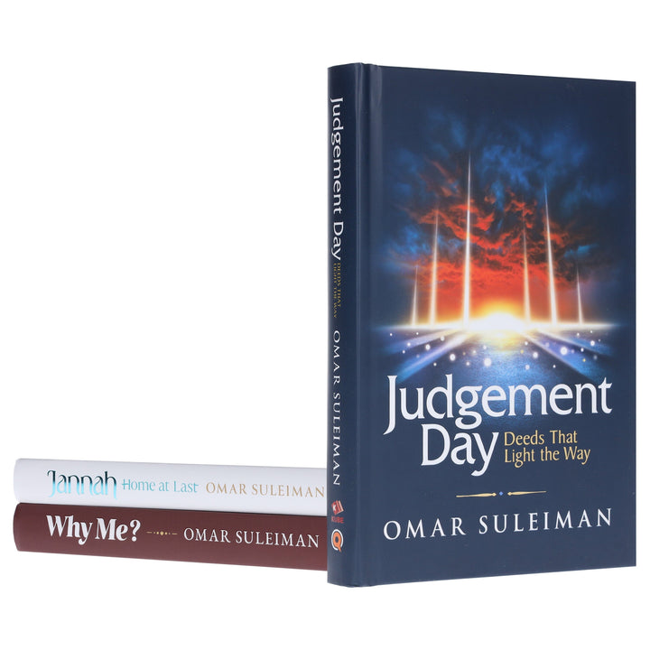 Judgement Day, Jannah & Why Me?: By Omar Suleiman 3 Books Collection Set - Non Fiction - Hardback