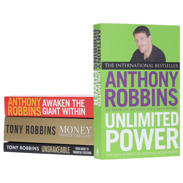Anthony & Tony Robbins Success Mastery Collection 4 Books Set - Non Fiction - Paperback
