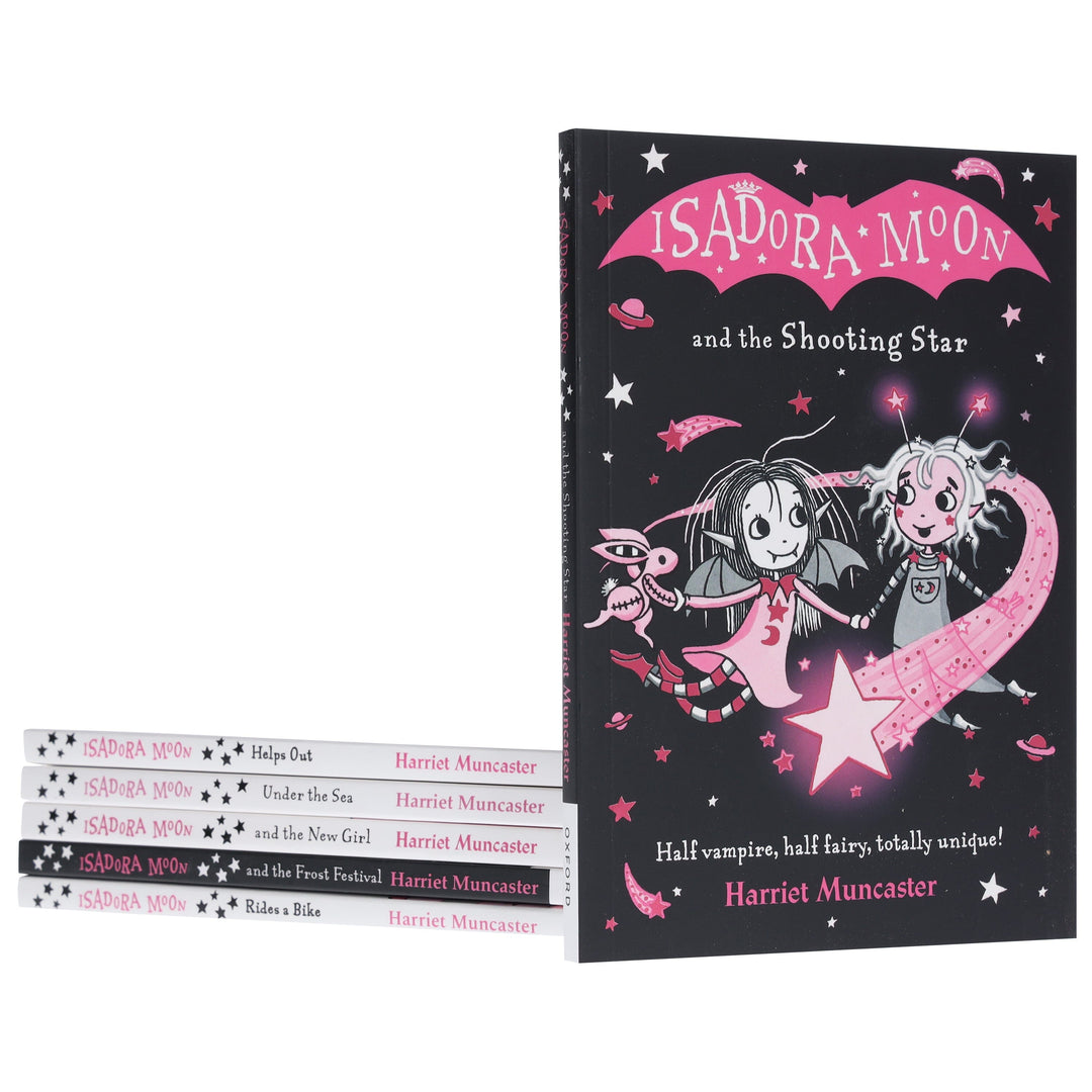 Isadora Moon Series By Harriet Muncaster: illustrated 6 Books Collection Set - Ages 5+ - Paperback