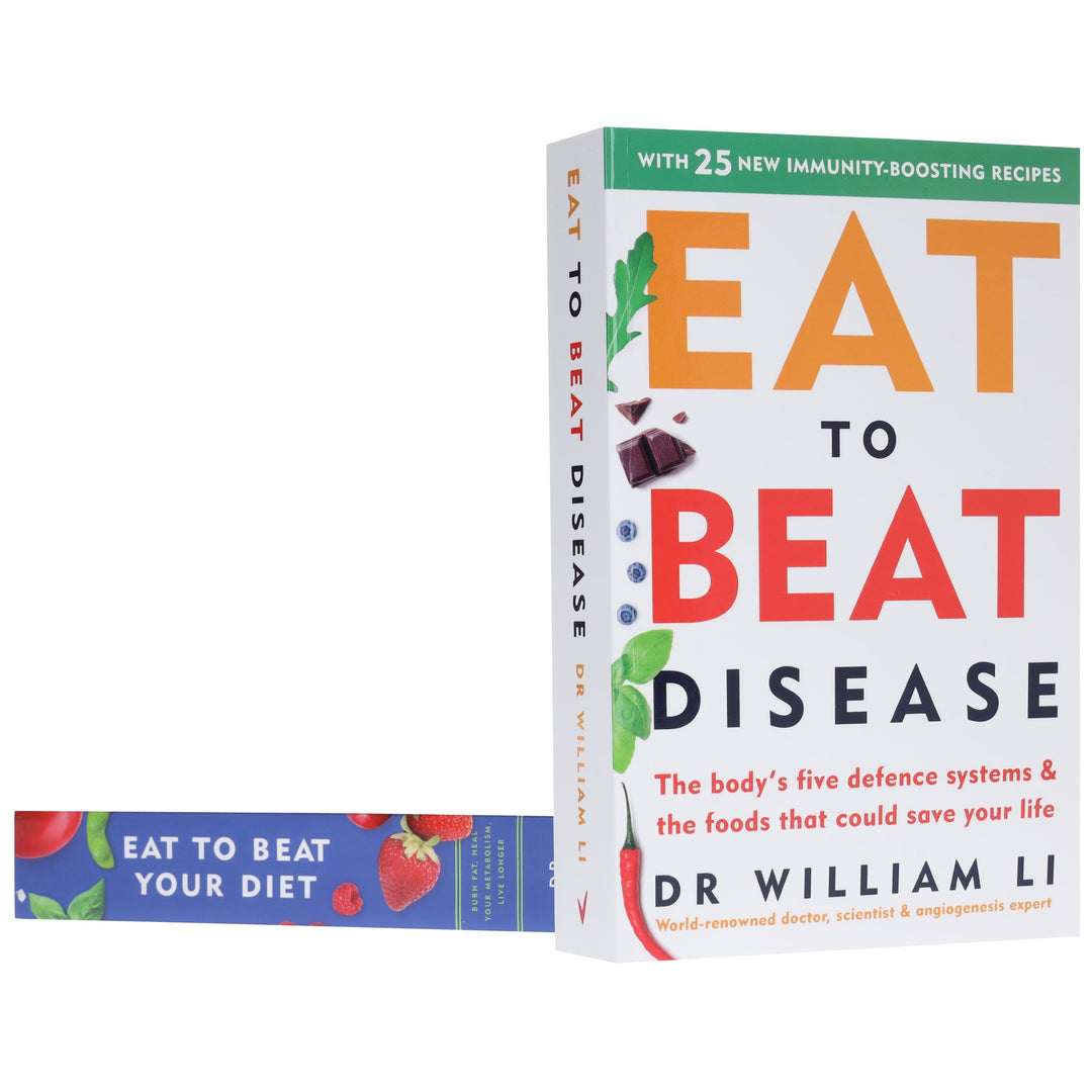 Dr William Li's Eat to Beat Disease & Eat to Beat Your Diet Collection 2 Books Set - Non Fiction - Paperback