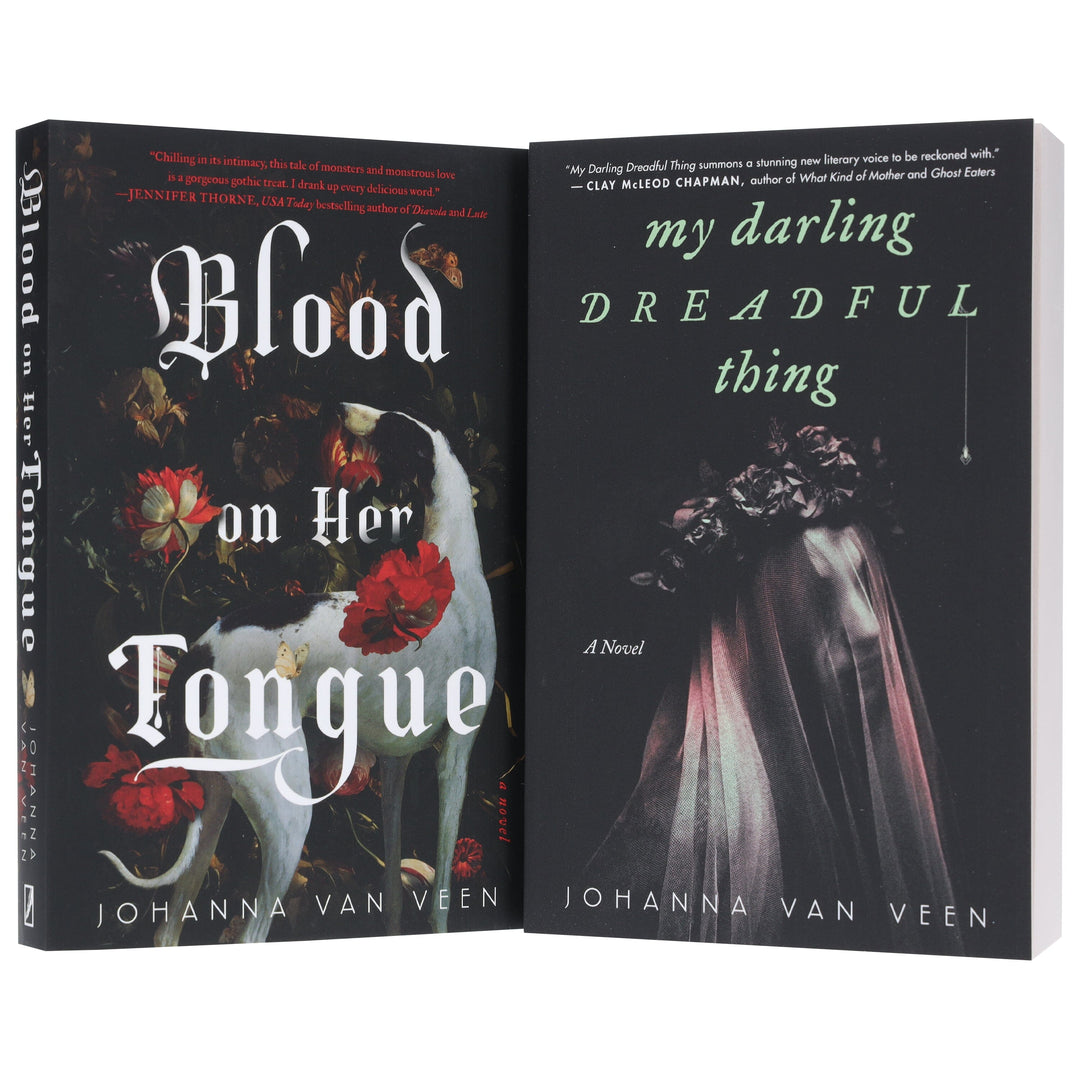 Johanna Van Veen Novel (My Darling Dreadful Thing & Blood on Her Tongue) 2 Books Collection Set - Fiction - Paperback