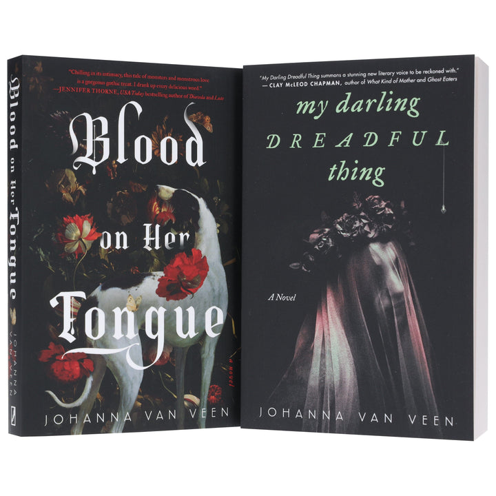 Johanna Van Veen Novel (My Darling Dreadful Thing & Blood on Her Tongue) 2 Books Collection Set - Fiction - Paperback