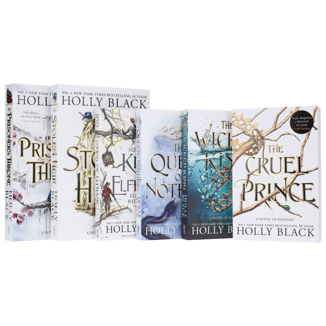 The Folk of the Air & The Stolen Heir Series by Holly Black 6 Books Collection Set - Ages 14+ - Paperback