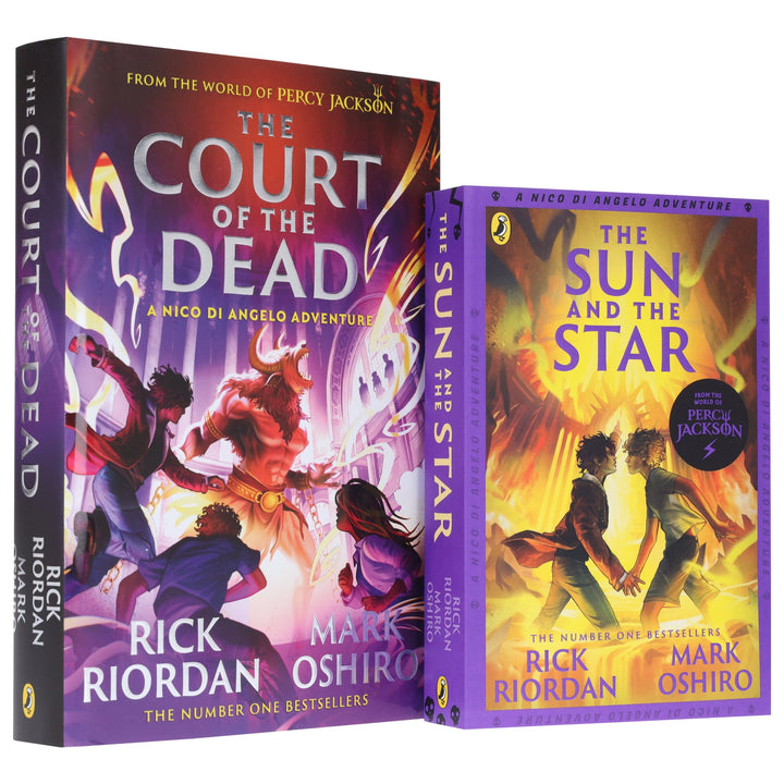 A Nico di Angelo Adventures Series by Rick Riordan & Mark Oshiro 2 Books Collection Set - Ages 9-17 - Paperback/Hardback