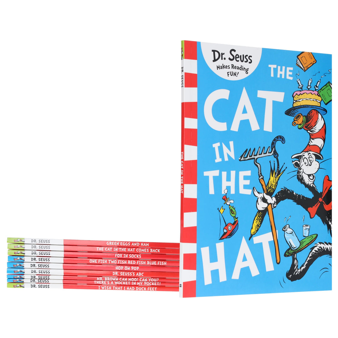A Classic Case Of Dr. Seuss (Book 1-10) 10 Books Collection Set - Age 3+ - Paperback