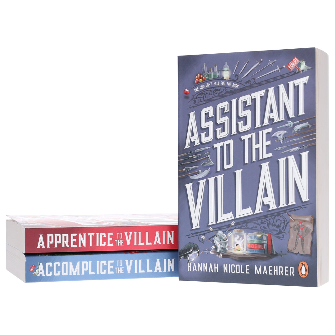 Assistant to the Villain Series By Hannah Nicole Maehrer 3 Books Collection Set - Fiction - Paperback