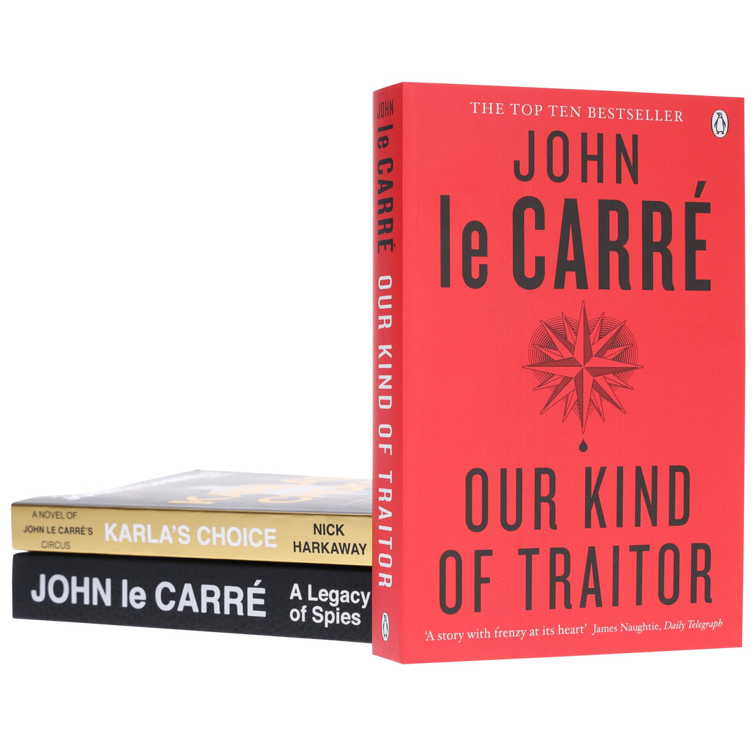 John le Carré & Nick Harkaway Novel 3 Books Collection Set - Fiction - Paperback