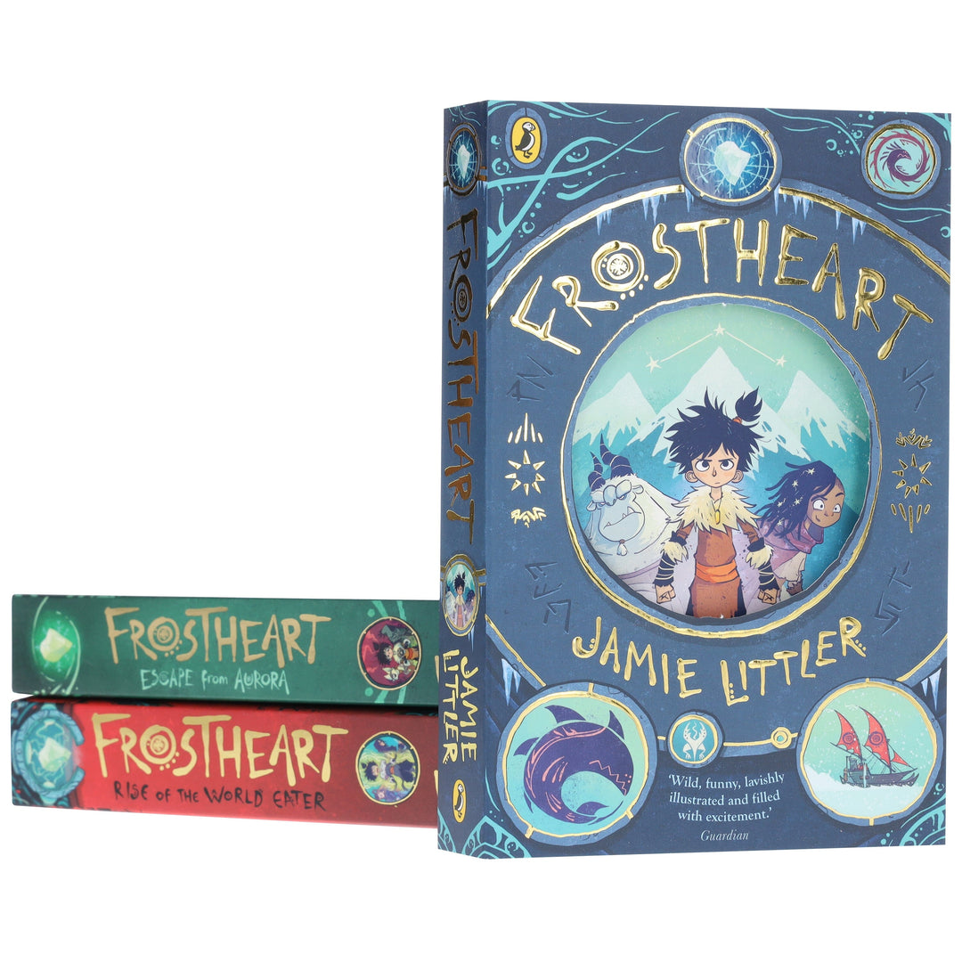 Frostheart Trilogy By Jamie Littler 3 Books Collection Set - Ages 8-12 - Paperback
