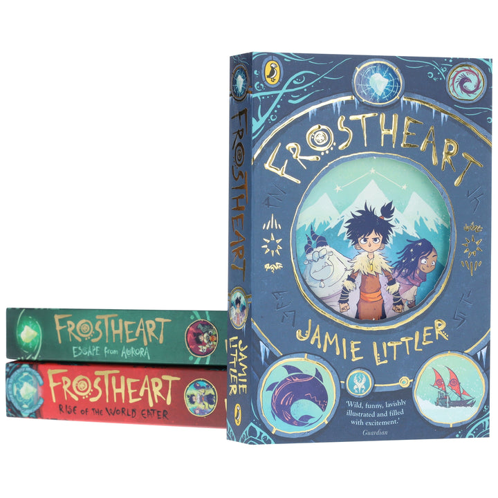 Frostheart Trilogy By Jamie Littler 3 Books Collection Set - Ages 8-12 - Paperback
