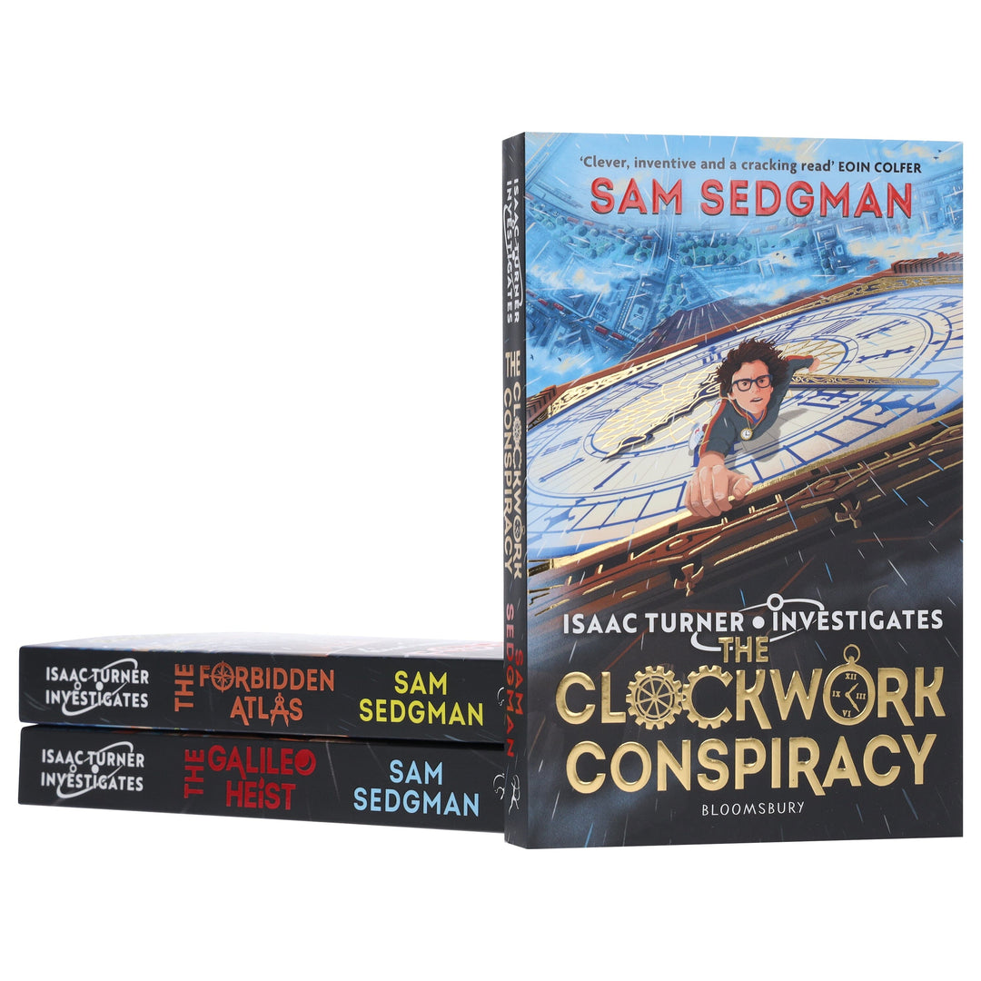 Isaac Turner Investigates Series by Sam Sedgman 3 Books Collection Set - Ages 9-12 - Paperback