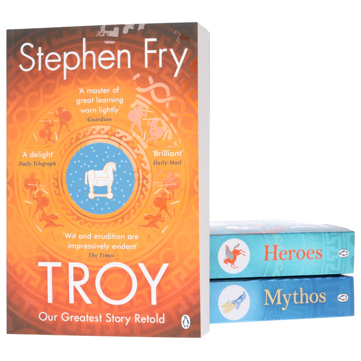 Greek Myths Series By Stephen Fry 3 Books Collection Set - Fiction - Paperback