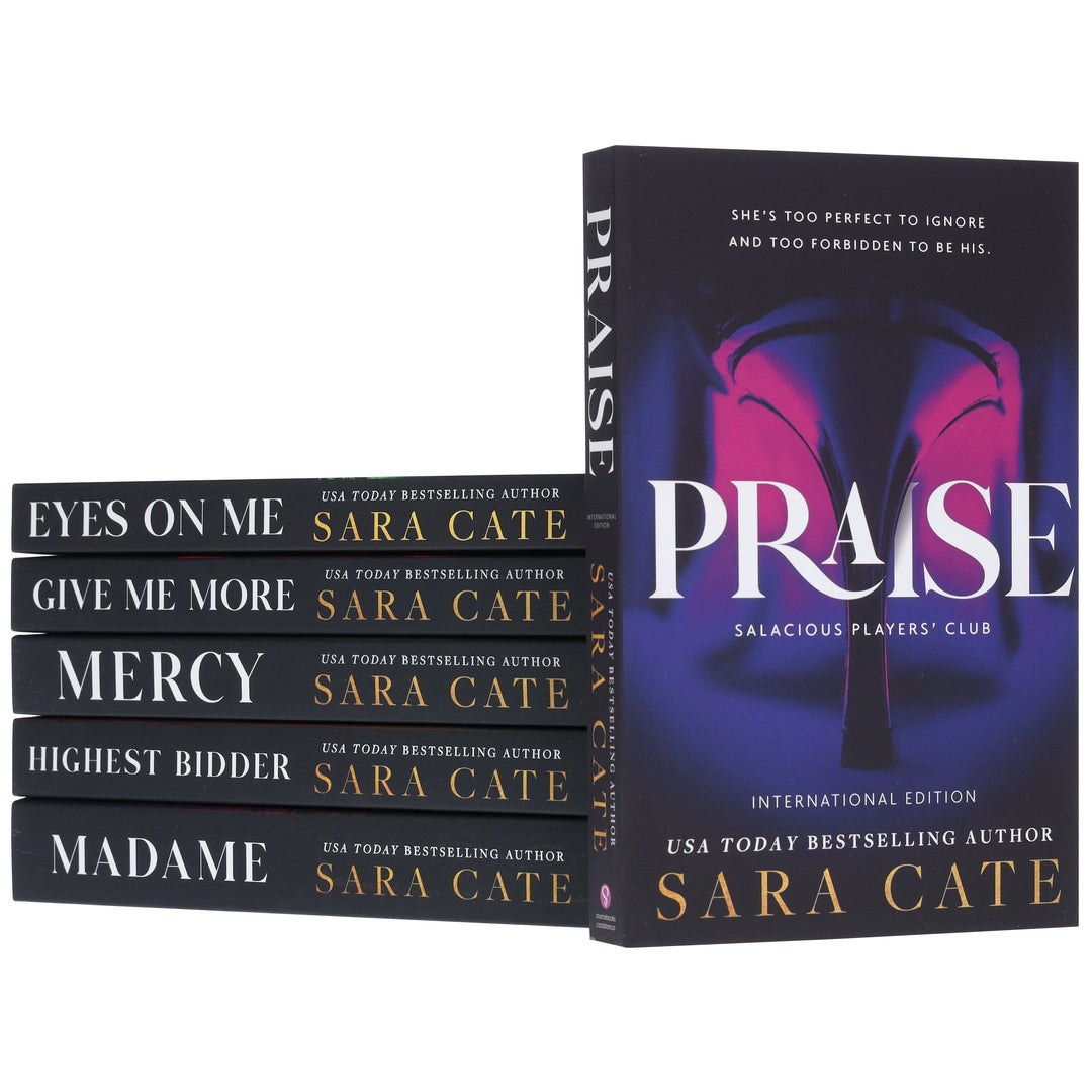 Salacious Players' Club Series By Sara Cate 6 Books Collection Set - Fiction - Paperback