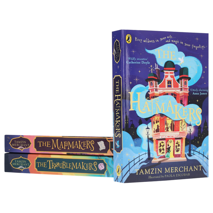 The Hatmakers Series By Tamzin Merchant 3 Books Collection Set - Ages 8-13 - Paperback