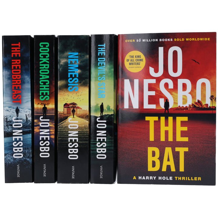 Harry Hole Series (Book 1-5) By Jo Nesbo: 5 Books Collection Set - Fiction - Paperback