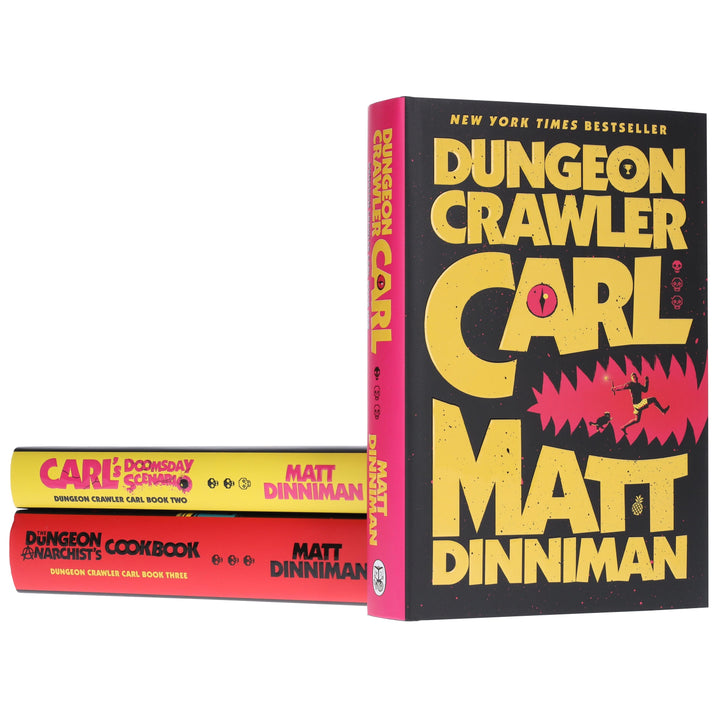 Dungeon Crawler Carl Series by Matt Dinniman 3 Books Collection Set - Fiction - Hardback