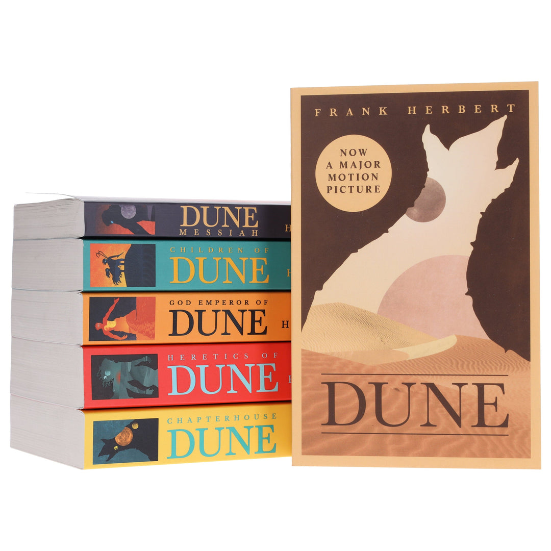 Dune Series By Frank Herbert 6 Books Collection Set - Fiction - Paperback