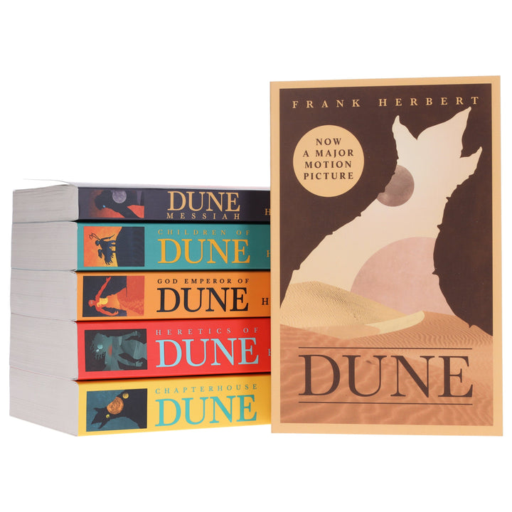 Dune Series By Frank Herbert 6 Books Collection Set - Fiction - Paperback