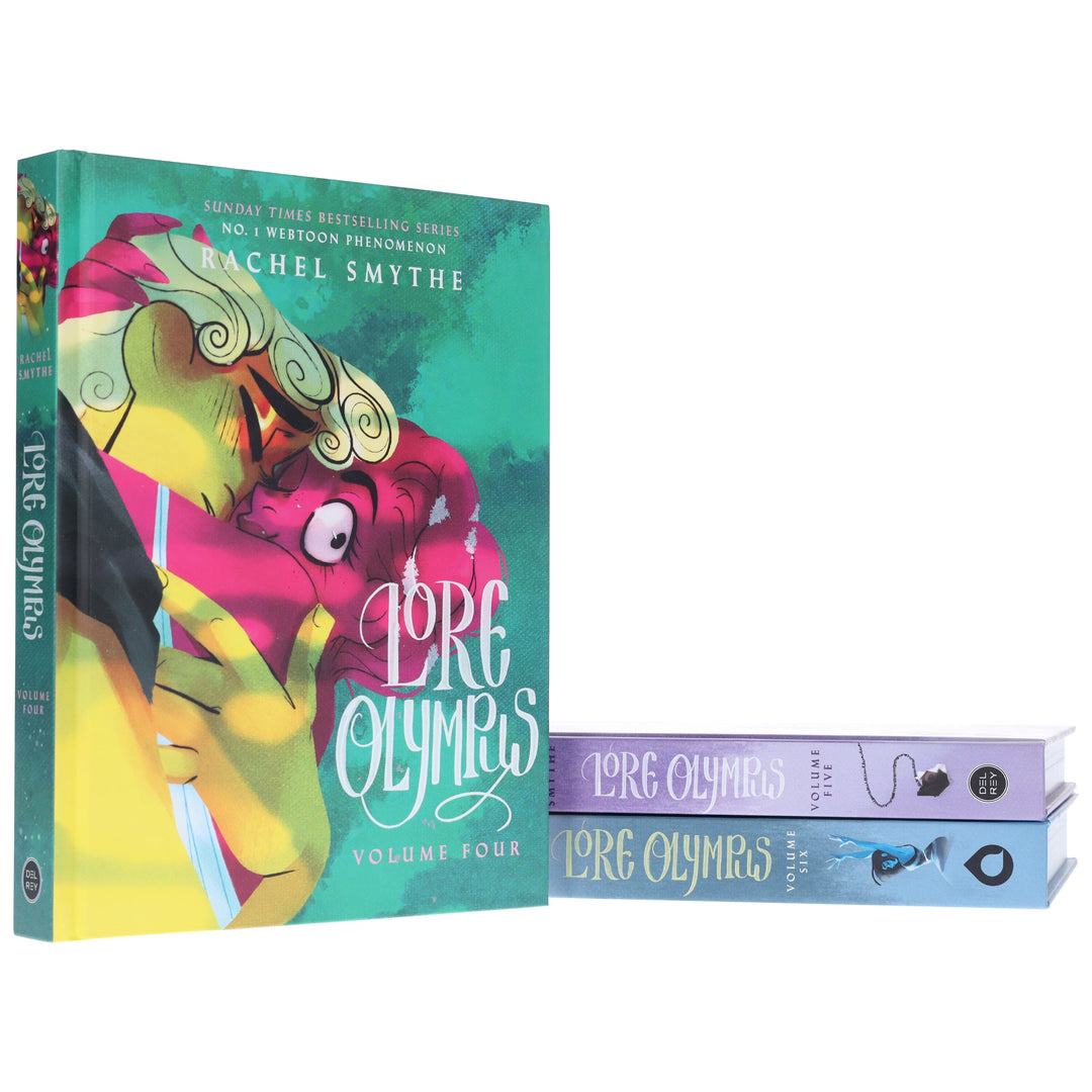 Lore Olympus By Rachel Smythe (Volume 4-6) illustrated 3 Books Collection Set - Ages 15+ - Hardback