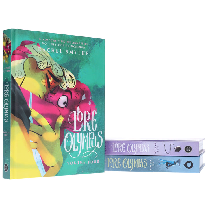 Lore Olympus By Rachel Smythe (Volume 4-6) illustrated 3 Books Collection Set - Ages 15+ - Hardback
