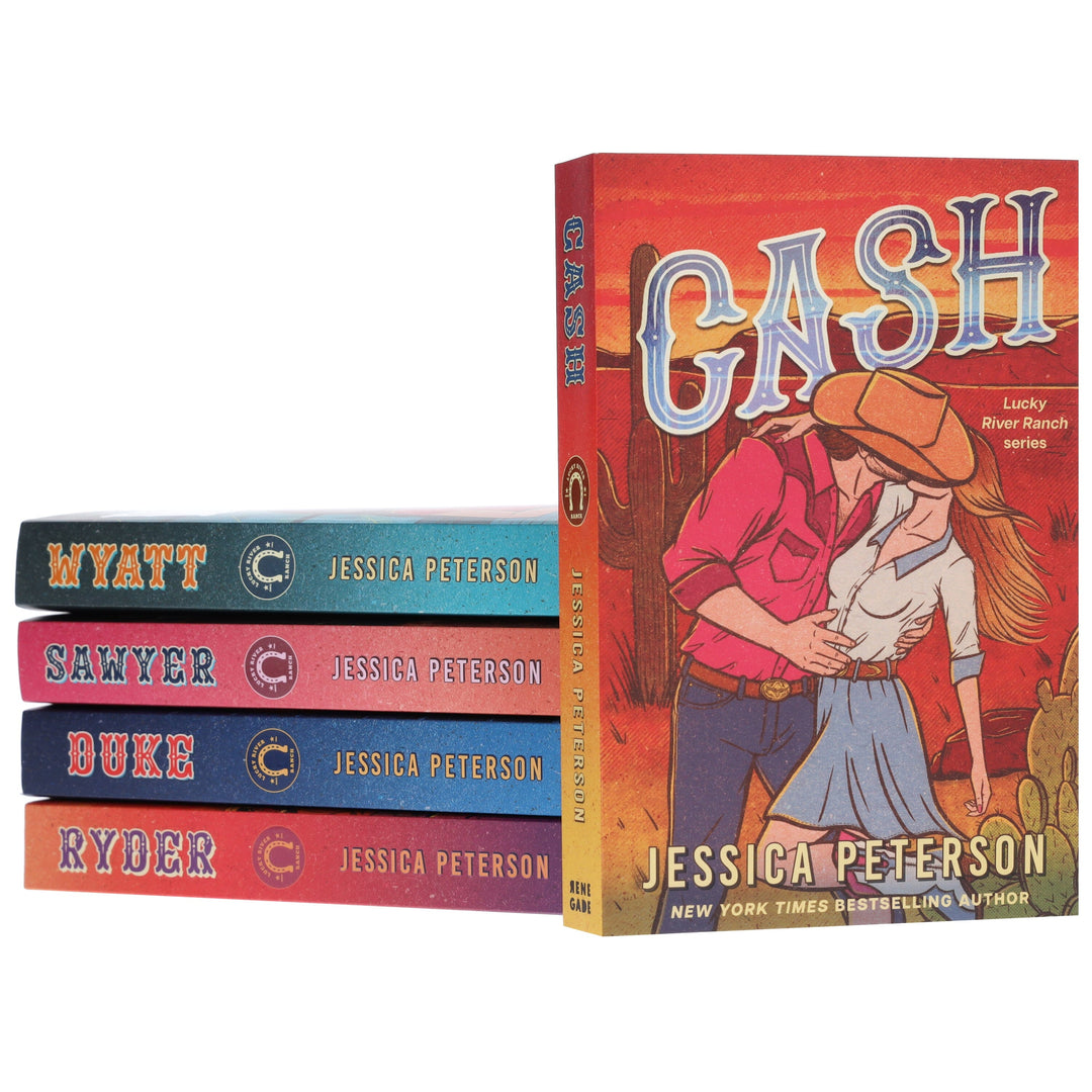 Lucky River Ranch Series by Jessica Peterson 5 Books Collection Set - Fiction - Paperback
