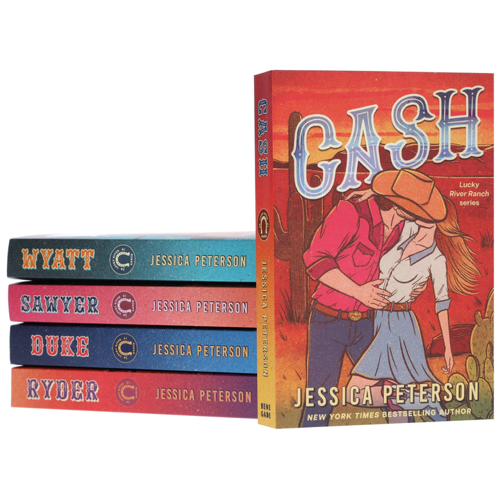 Lucky River Ranch Series by Jessica Peterson 5 Books Collection Set - Fiction - Paperback
