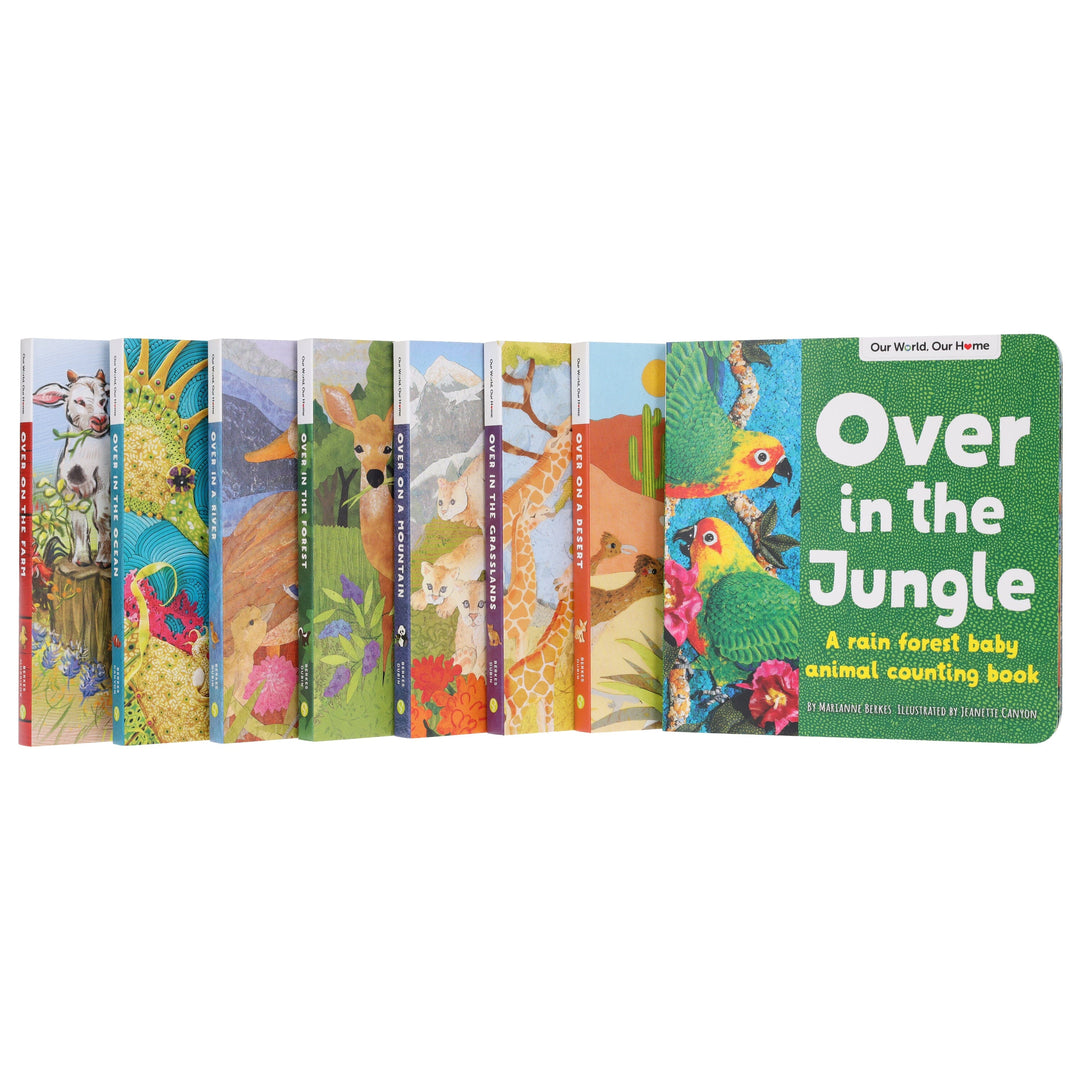 Our World, Our Home Little Library Collection by Marianne Berkes 8 Books Box Set - Ages 3+ - Board Book