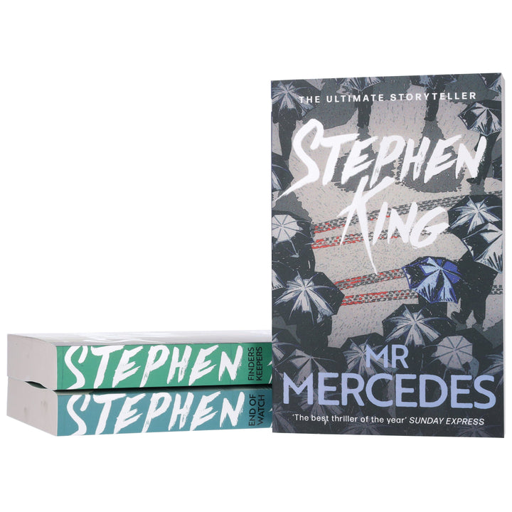 The Bill Hodges Trilogy by Stephen King 3 Books Collection Set - Fiction - Paperback