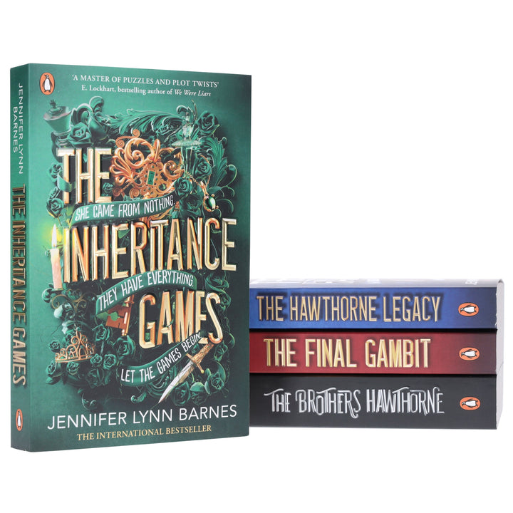 The Inheritance Games Series By Jennifer Lynn Barnes 4 Books Collection Set - Ages 12-17 - Paperback