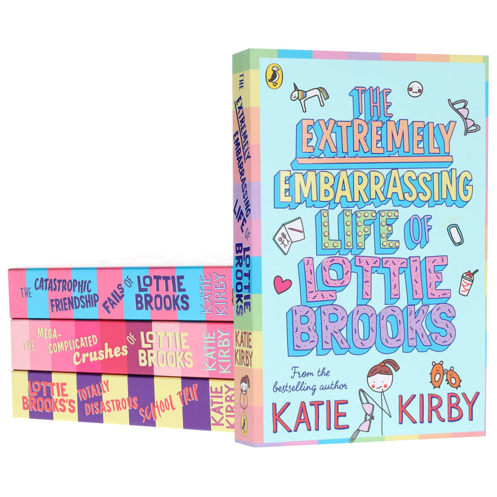 Lottie Brooks Series By Katie Kirby 4 Books Collection Set - Ages 9-12 - Paperback