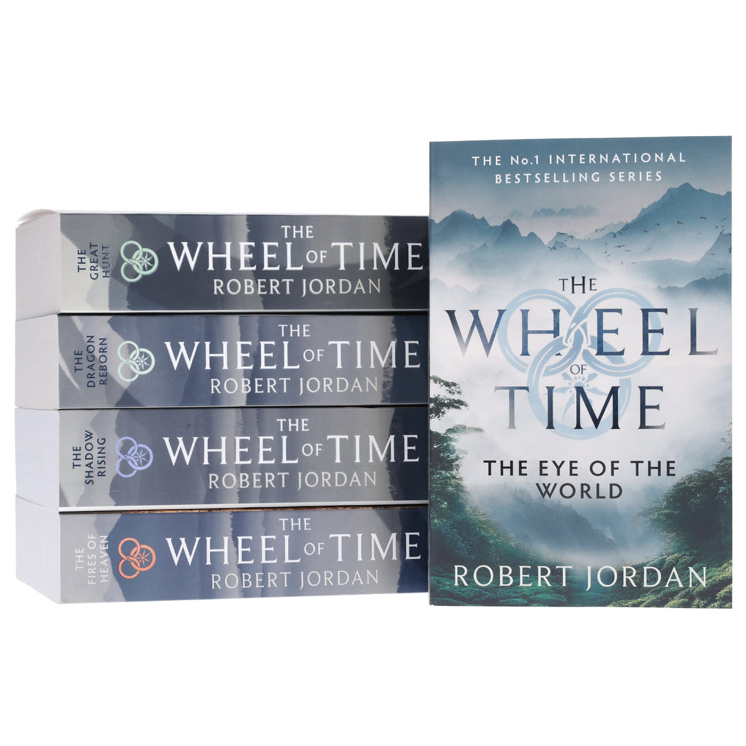The Wheel of Time by Robert Jordan: Books 1-5 Collection Set - Fiction - Paperback