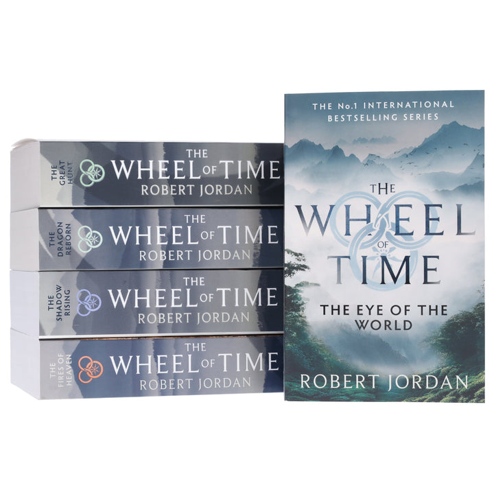 The Wheel of Time by Robert Jordan: Books 1-5 Collection Set - Fiction - Paperback
